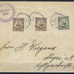 DSWA Soldatenbrief mit Wanderstempel Otjiwarongo (Rundschrift)