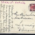 DAP China AK Schanghai-Lemvig (Dänemark) 1908, seltene Destination