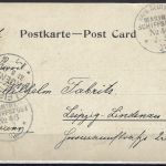 DAP China AK FP im Boxeraufstand, MSP 46 Großer Kreuzer Hansa 2.3.01