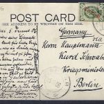 Russische Post in China, 1906. AK an das Kriegsministerium, Berlin
