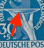 P) Berlin Mi 68-70** mit 70 I, geprüft Schlegel BPP