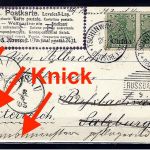 DAP China 1905, AK Eckturm der großen Chin. Mauer, ab Tschinwangtau-