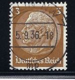 DR Hindenburg, Mi 513 Y ideal gestempelt, einwandfrei, FFA Schlegel BPP