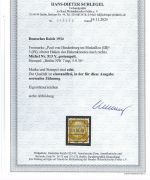 DR Hindenburg, Mi 513 Y ideal gestempelt, einwandfrei, FFA Schlegel BPP