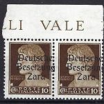 D. Bes. Zara Mi 2 / III ** Paar, einwandfrei gep. Brunel BPP, + 500%