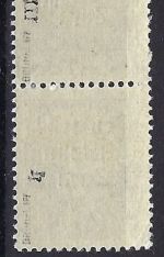 D. Bes. Zara Mi 5 III/II ** senk. Paar, gep. Brunel BPP