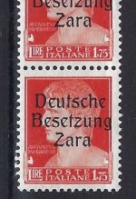 D. Bes. Zara Mi 11 I ** senk. Paar, einwandfrei gep. Brunel BPP