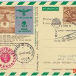 16 Belege Luftpost, Ballonpost, interessante Partie