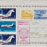 16 Belege Luftpost, Ballonpost, interessante Partie