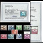 DR Mi 499-507 A ** einwandfrei, 505-507 Befund / FA Schlegel BPP