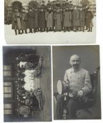 Leitender Arzt Reservelazarett Altona, Erinnerungsfoto und 2 Karten