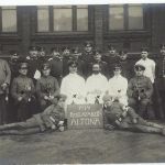 Leitender Arzt Reservelazarett Altona, Erinnerungsfoto und 2 Karten