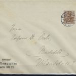 Beleg von Adolf Damaschke Deutscher Bodenreformer und Pädagoge