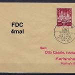 31 Belege meist DR FDC´s, mit Rändern, Bogenecken…