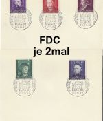 31 Belege meist DR FDC´s, mit Rändern, Bogenecken…