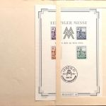 West Sachsen, Leipziger Messe Großblock 5S (*) mit Schutztasche