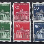 Bund BD Rollenmarken Mi 506-510 v / w ** einwandfrei