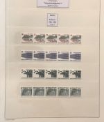 Berlin SWK Rollenmarken, komplette Serie der 5er Streifen **