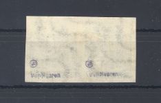 Saarland Michel Nummer 222 X U als ungezähntes Paar ungebraucht *