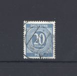 Alliierte Besetzung Mi.Nr. 924d, 20 Pfg. Ziffern gestempelt, Befund BPP