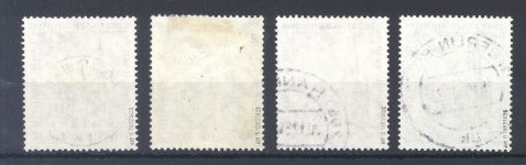 Berlin Michel Nummer 106-09, Gedächtniskirche gestempelt, gp. BPP