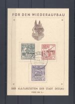 Dt. Lokalpost, umfangreicher **/gestempelter Posten auf 3 Steckkarten