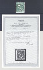 SBZ Mi.Nr. 20b, 6 Pfg Opfer des Faschismus 1945 gestempelt, FA BPP