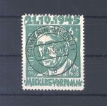 SBZ Mi.Nr. 20b, 6 Pfg Opfer des Faschismus 1945 gestempelt, FA BPP