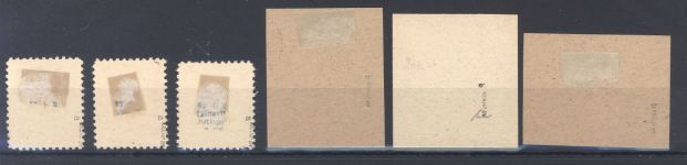 SBZ Michel Nummer 23-25 a+b, Bodenreform gestempelt, geprüft BPP