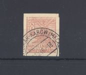 SBZ Michel Nummer 34yc, 8 Pfg. dunkles Papier gestempelt, FA BPP