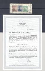 SBZ Block 1 x, Weihnachtsspende 1945 x gestempelt, FA BPP