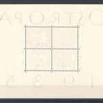 Dt. Reich Block 3, Ostropa Block ungebraucht (*)