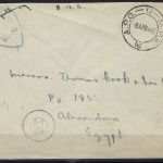 Afrikanische Truppen an Seite der Alliierten, Feldpostkarte 1945