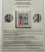 Deutsche Abarten, Baden Spezialsammlung Block 2 A/B (7)