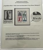 Deutsche Abarten, Baden Spezialsammlung Block 2 A/B (7)