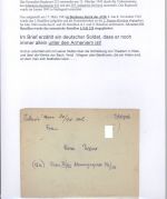 Dt. Feldpost 2. WK, Brief 1944 vom armenischen Gren. Regiment FP 24319