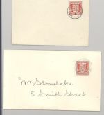 Dt. Bes. 2. WK Kanalinseln, 10 verschiedene Belege als Posten