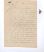 Dt. Feldpost 2. WK, Brief 1944 Kampfgruppe Brückenkopf Baranow