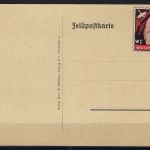 Feldpost-Spottbrief „Winston Churchill“ WC Wertlose marke, ungebraucht