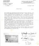 Feldpost „Hamburger Postfund“ aus Graf-Golz-Kaserne, mit Expertise