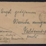 Feldpost aus Kurlandkessel Talsen/Talsi, aus dem letzten Kriegstag 7.5.1945