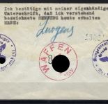 KZ-Lager Groß-Rosen Schlesien 1942, GEHEIM Brief, Waffen SS n. GG