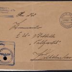 Dienstbrief Kommando der Unterseeboots-Flottille Salzwedel 1937