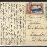 Schiffspost 1938, Weihnachtskarte vom Bord der Linienschiff Schlesien