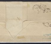 Hannover Mi 19a Randstück mit RZ 2 als EF