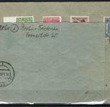 B&B, 2 belege mit PF Mi 1A XVII, 1 A VIII und 2x 6 A I