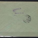 B&B, 2 belege mit PF Mi 1A XVII, 1 A VIII und 2x 6 A I