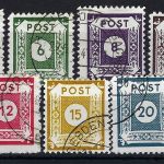 Ost Sachsen Postmeistertrennung Mi 42 DIII - 48 DIII ° gep. Ströh BPP