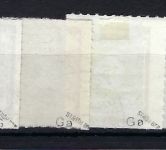 Ost Sachsen Mi 42 G - 50 G ° gep. Ströh BPP, mit 53-44 Gb