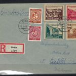 Kontrollrat/SBZ mit 113 by R-Brief Ruhla n. Eisfeld, gepr. Ströh BPP